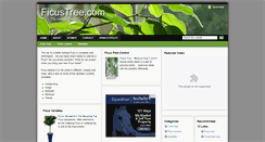 Desktop Screenshot of ficustree.com